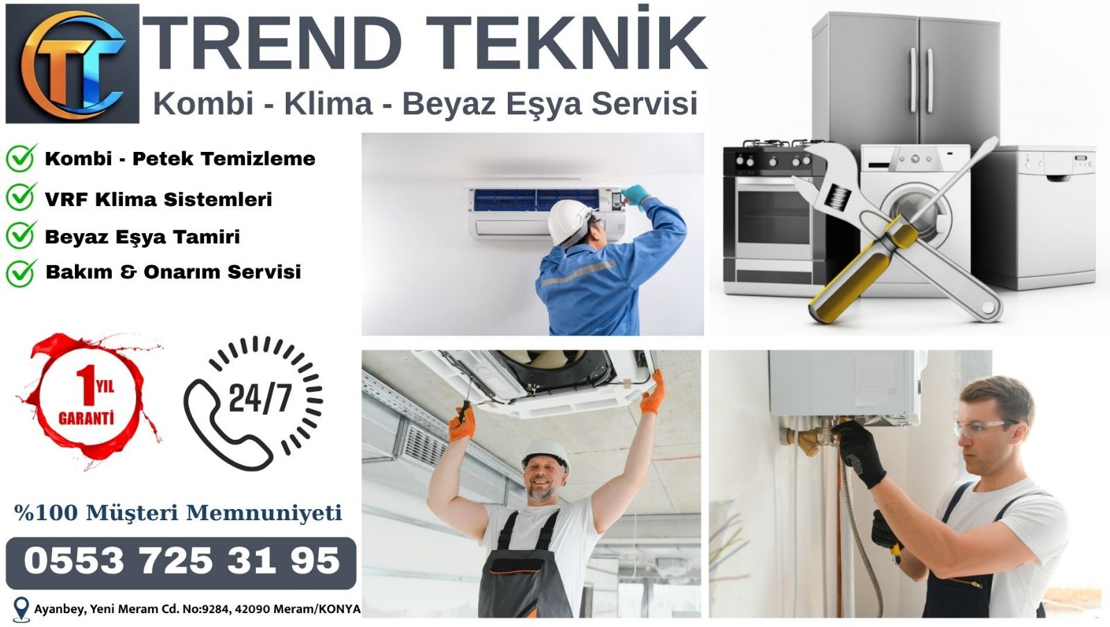 Meram  Kombi Servisi 